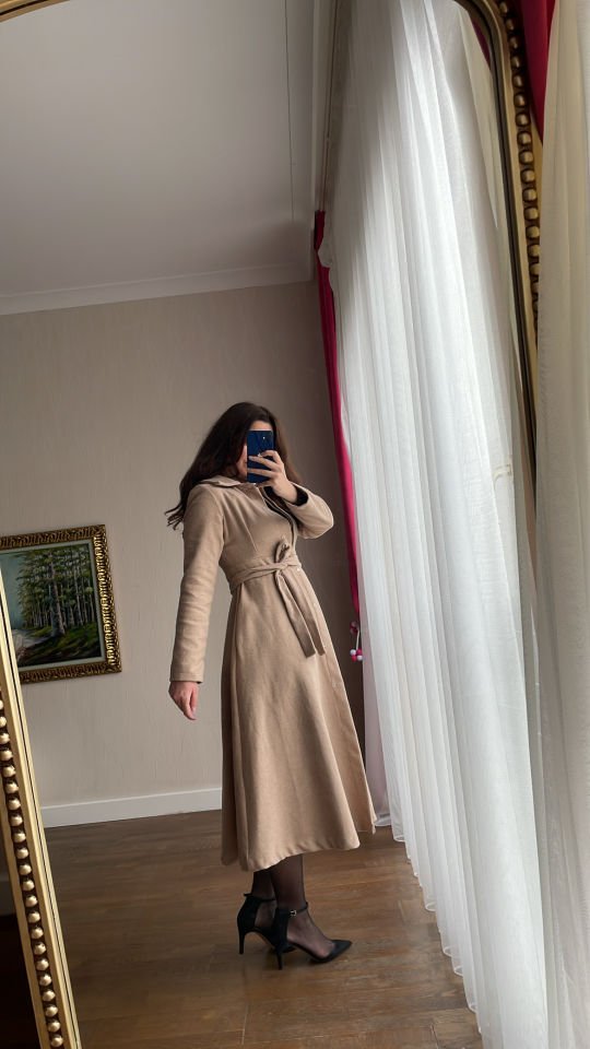 Kuşaklı Kloş Kaban Taş Rengi
